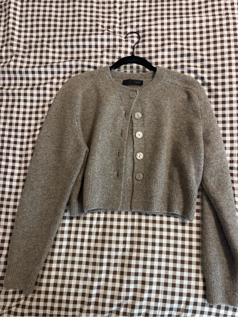 Zara Brown Cardigan Sweater in size Small